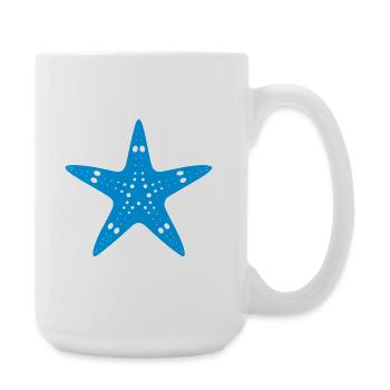 Starfish - Large Mug 440 ml - white - Right