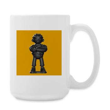 Dark Streetwear Extra - Large Mug 440 ml - white - Right