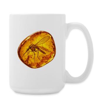 Mosquito in Amber - Grande tasse 440 ml - blanc - Droite
