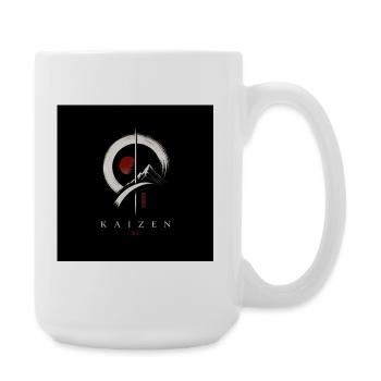 Kaizen Tokyo Zen Bergpinsel - Große Tasse 440 ml - Weiß - Rechts