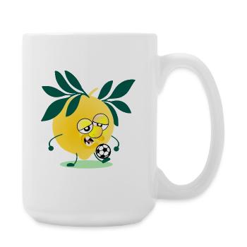 Lemon du football pour enfants - Grande tasse 440 ml - blanc - Droite