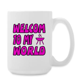 Grill - Large Mug 440 ml - white - Right