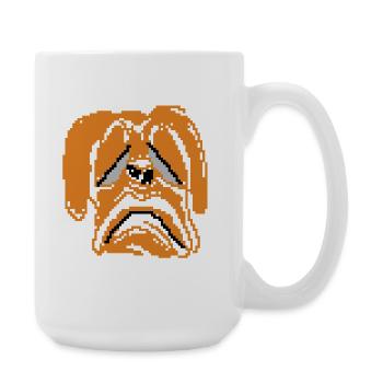 Sad Dog - Grande tasse 440 ml - blanc - Droite