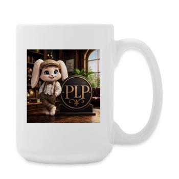 Whiskered Gentleman PLP - Large Mug 440 ml - white - Right