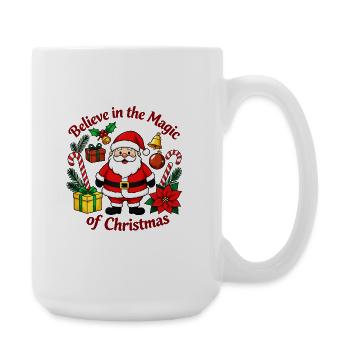 Believe in Christmas Magic - Large Mug 440 ml - white - Right