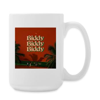 Biddy Biddy Biddy von Mark Noone - Große Tasse 440 ml - Weiß - Rechts