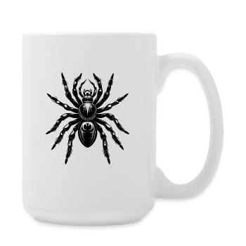 Vogelspinne - Große Tasse 440 ml - Weiß - Rechts