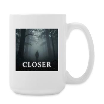 Abschluss von Mark Noone - Große Tasse 440 ml - Weiß - Rechts