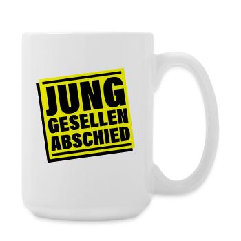 Junggesellenabschied Jga Junggeselle - Große Tasse 440 ml - Weiß - Rechts