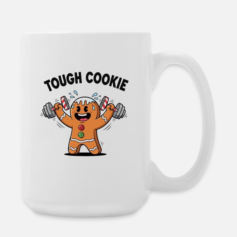 Starker Keks - Große Tasse 440 ml - Weiß