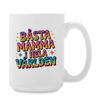 Meilleure maman du monde entier - Grande tasse 440 ml - blanc - Droite