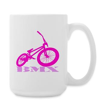 BMX - Grande tasse 440 ml - blanc - Droite