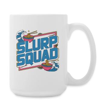 Ramen Slurp Squad Noodle Bowl Loves Japanese Food - Große Tasse 440 ml - Weiß - Rechts
