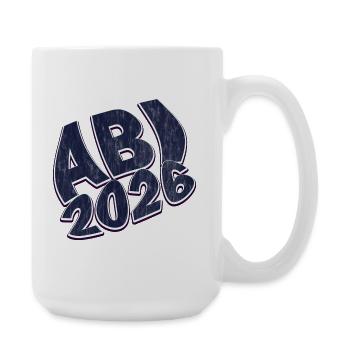 Abitur 2026 - Large Mug 440 ml - white - Right