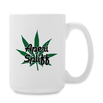 Aperi Spliff - Cannabis - Weed - Grande tasse 440 ml - blanc - Droite