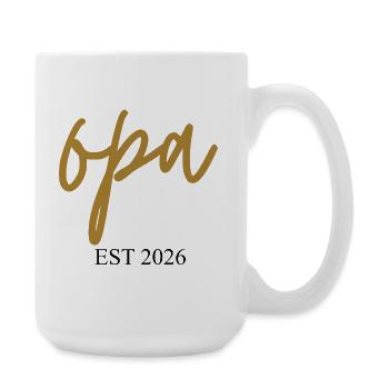 Papy Est 2026 - Grande tasse 440 ml - blanc - Droite