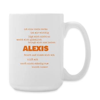 Alexis - Große Tasse 440 ml - Weiß - Rechts