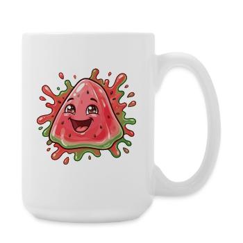Fruity Water Fun Kawaii - Grande tasse 440 ml - blanc - Droite