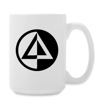 Simple Life - Große Tasse 440 ml - Weiß - Rechts