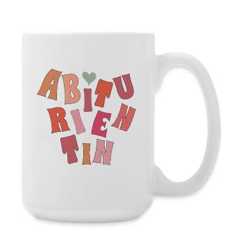 Abiturientin  - Große Tasse 440 ml - Weiß - Rechts