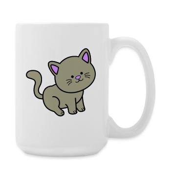 Dessin animé de la Petite Patte de Velours - Grande tasse 440 ml - blanc - Droite