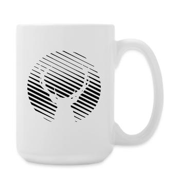 DEER - Large Mug 440 ml - white - Right