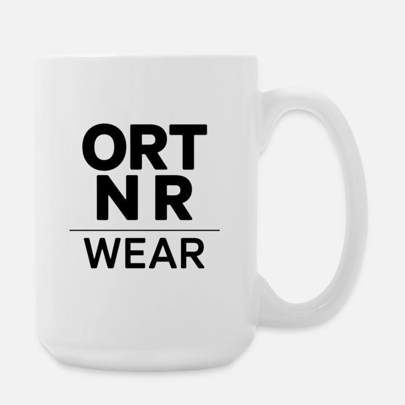Logo Simple - Grande tasse 440 ml - blanc