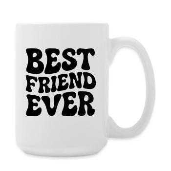 Best Friend ever - Large Mug 440 ml - white - Right