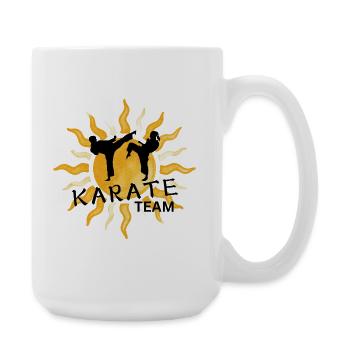 Sun Dancers Duo Graphic - Large Mug 440 ml - white - Right