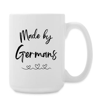 Made by Germans - Große Tasse 440 ml - Weiß - Rechts