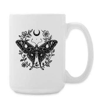 MoonLight Moth  - Grande tasse 440 ml - blanc - Droite
