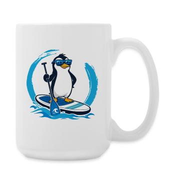 Cartoons SUP Paddleboard Board Stand Up Paddle - Large Mug 440 ml - white - Right