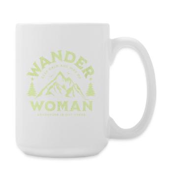 Wander Woman - Large Mug 440 ml - white - Right