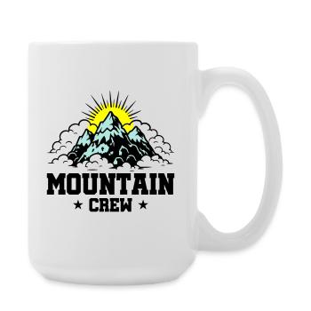 Mountain Crew Mountains - Large Mug 440 ml - white - Right