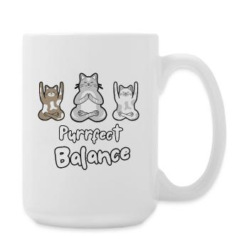 Équilibre Parfait - CAT - Grande tasse 440 ml - blanc - Droite