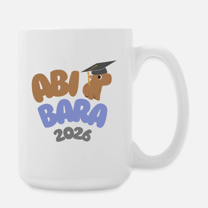 AbiBara 2026 – Chill until graduation - Large Mug 440 ml - white