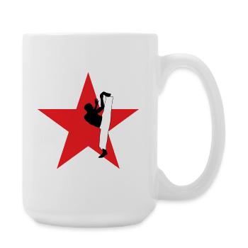 Capoeira - Fighting - Dance - Large Mug 440 ml - white - Right