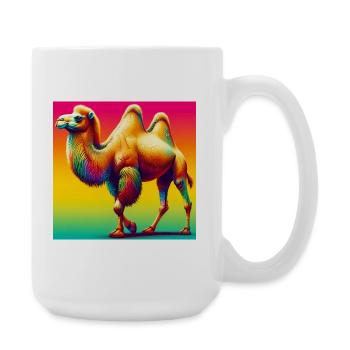 Kamel - Große Tasse 440 ml - Weiß - Rechts