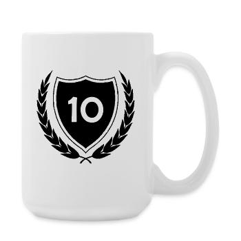 wappen_10 - Grande tasse 440 ml - blanc - Droite