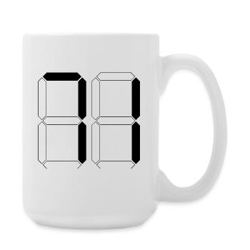 NUMÉRO 71 Soixante-et-onze Cadeaux Numérique - Grande tasse 440 ml - blanc - Droite