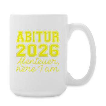 ABITUR 2026  - Große Tasse 440 ml - Weiß - Rechts