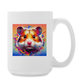 hamster - Large Mug 440 ml - white - Right