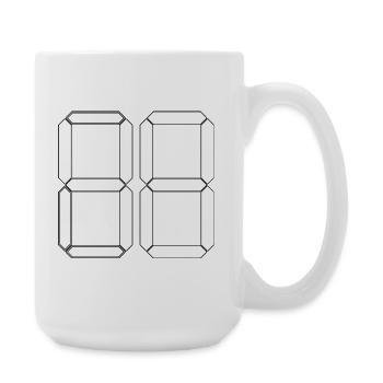 NUMÉRO 48 Quarante-huit Cadeaux Numériques - Grande tasse 440 ml - blanc - Droite