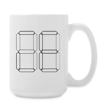 NUMBER 41 Forty-One Gift Digital - Large Mug 440 ml - white - Right