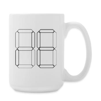 NUMBER 51 Fifty-One Gift Digital - Large Mug 440 ml - white - Right