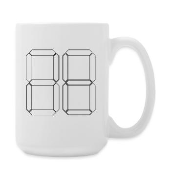 NUMÉRO 57 Cinquante-sept Cadeaux Numériques - Grande tasse 440 ml - blanc - Droite