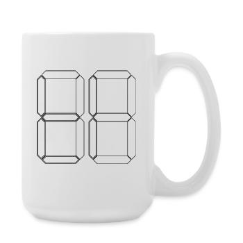 NUMÉRO 73 Soixante-treize Cadeaux Numérique - Grande tasse 440 ml - blanc - Droite