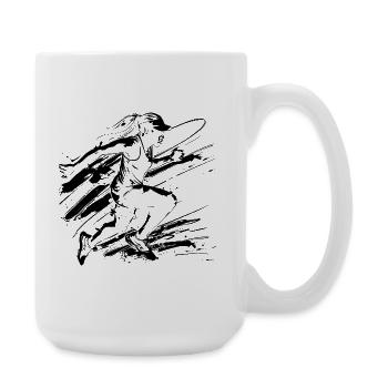 Graffiti Runners - Grande tasse 440 ml - blanc - Droite
