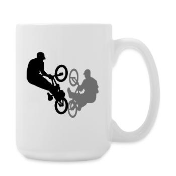 BMX - Große Tasse 440 ml - Weiß - Rechts