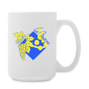 Logo revisited the Marne - Large Mug 440 ml - white - Right